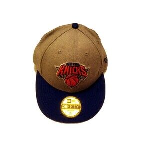 New Era New York Knicks LC 5950 Gray Fitted  7&1/4 Low Profile Cap